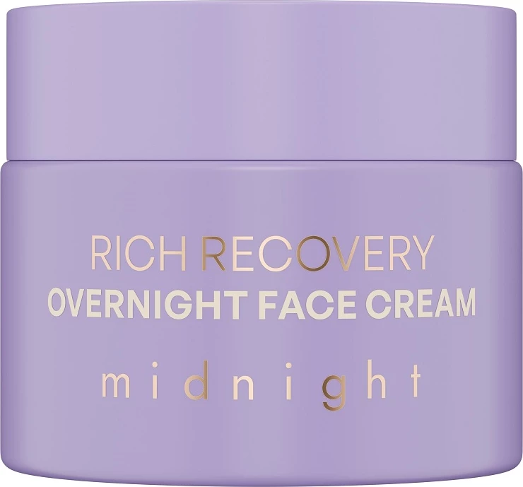 Krem nate për fytyrë Nacomi Rich Recovery Midnight për femra, 40ml