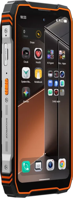 Celular rugged 5G Blackview Xplore 1 Pro 12GB/256GB me kamerë termike FLIR, 20000mAh, Portokalli