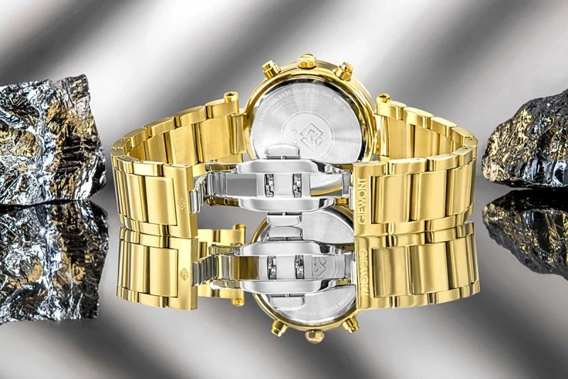 Orë dore femrash Giewont GW3380-B2, gold silver