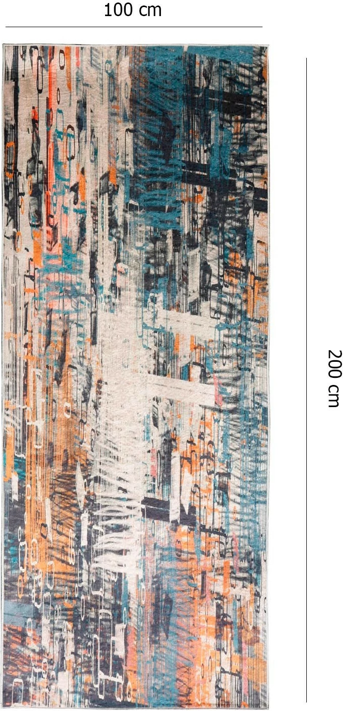 Qilim korridori, shumëngjyrësh, Conceptum Hypnose, Lathan, 100x200cm