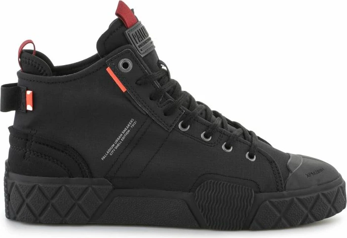 Çizme lifestyle Palladium Ace City Shel Chukka 79131-008, të zeza