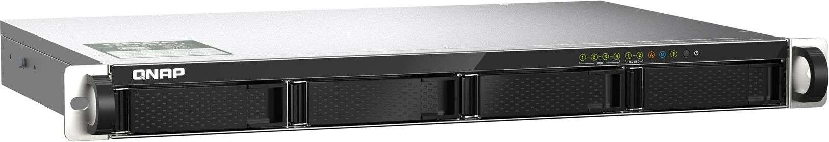 NAS QNAP TS-435XEU, Rack 1U, Marvell CN9131, 4 GB DDR4, Zi, Gri