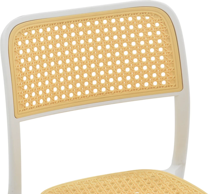 Karrige Westley pp ngjyrë natyrale-bardhë 55x47x81cm