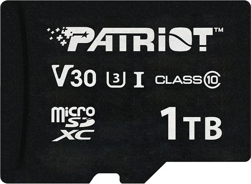 Kartë memorie microSDXC Patriot Memory VX Series 1 TB, e zezë