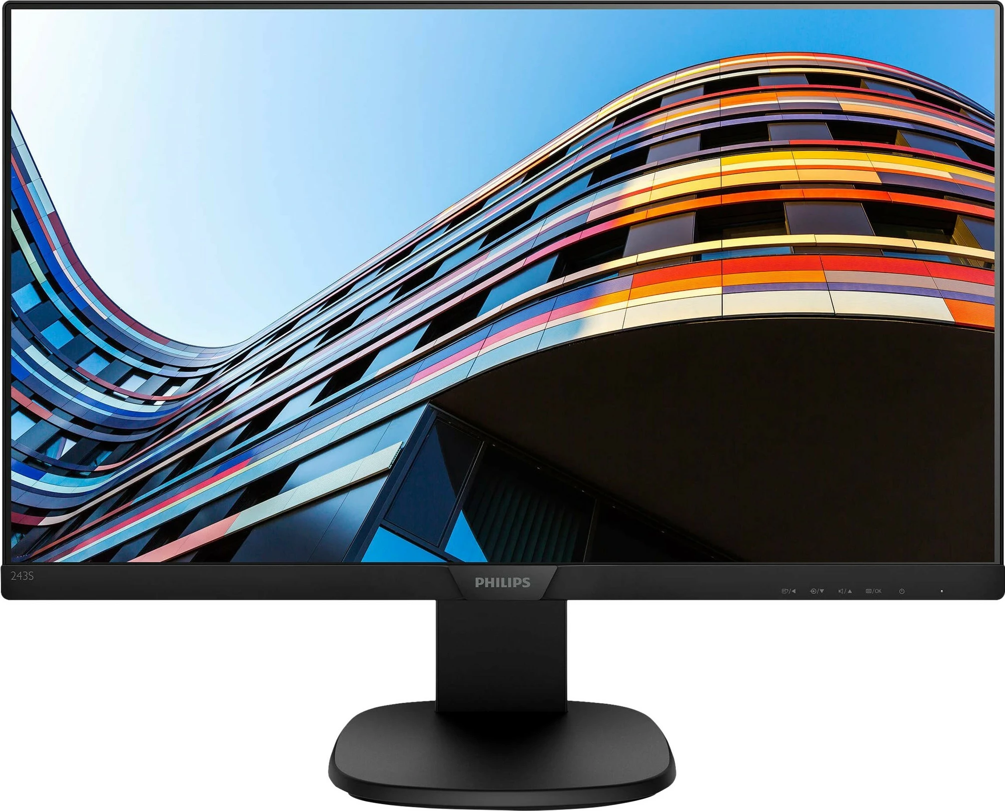 Monitor Philips S Line 243S7EHMB/00, 60.5 cm (23.8"), 1920 x 1080 pixels, Full HD, LED, 5 ms, i zi