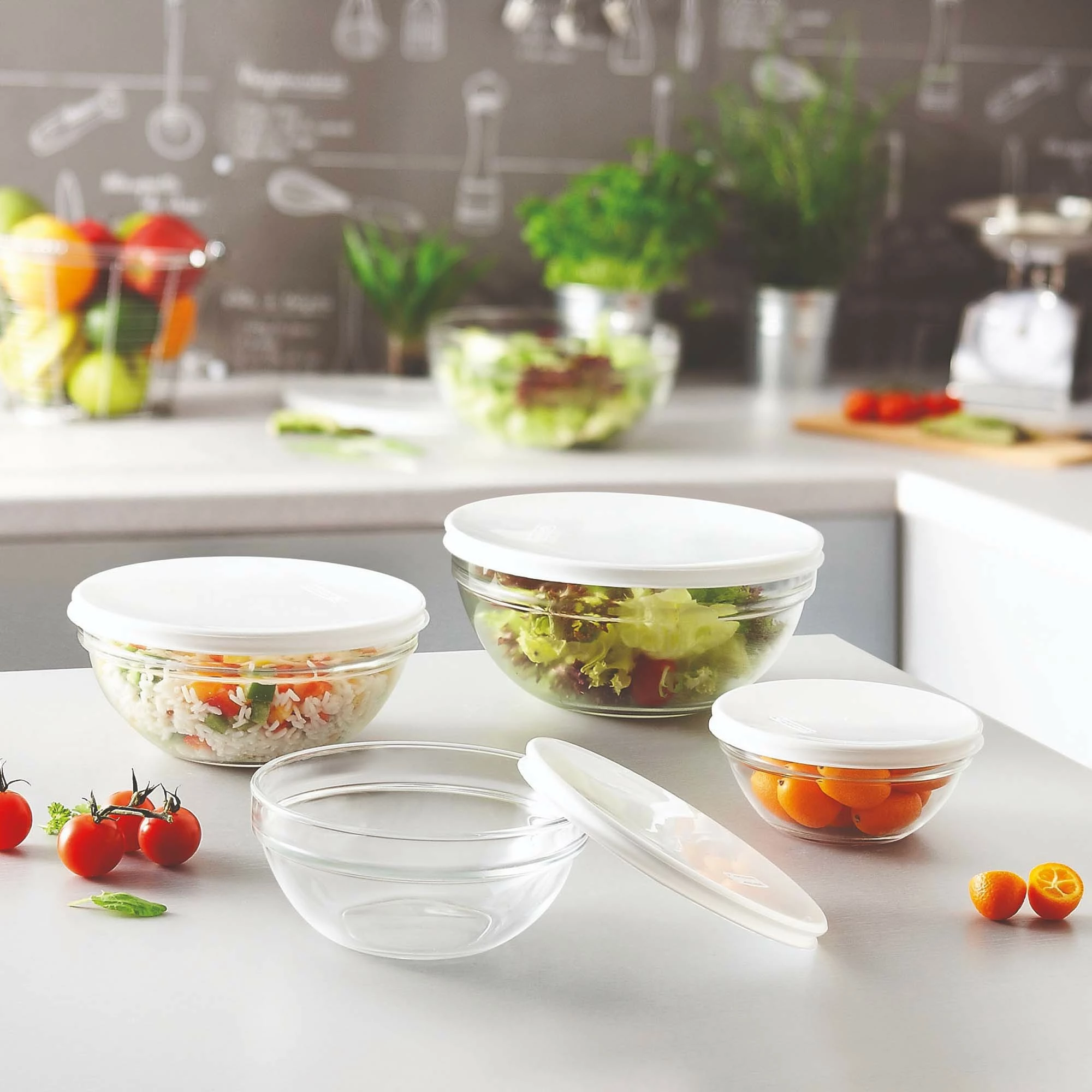 Tas qelqi Arcoroc 150 ml, i stivueshëm, transparent, set 6 copë