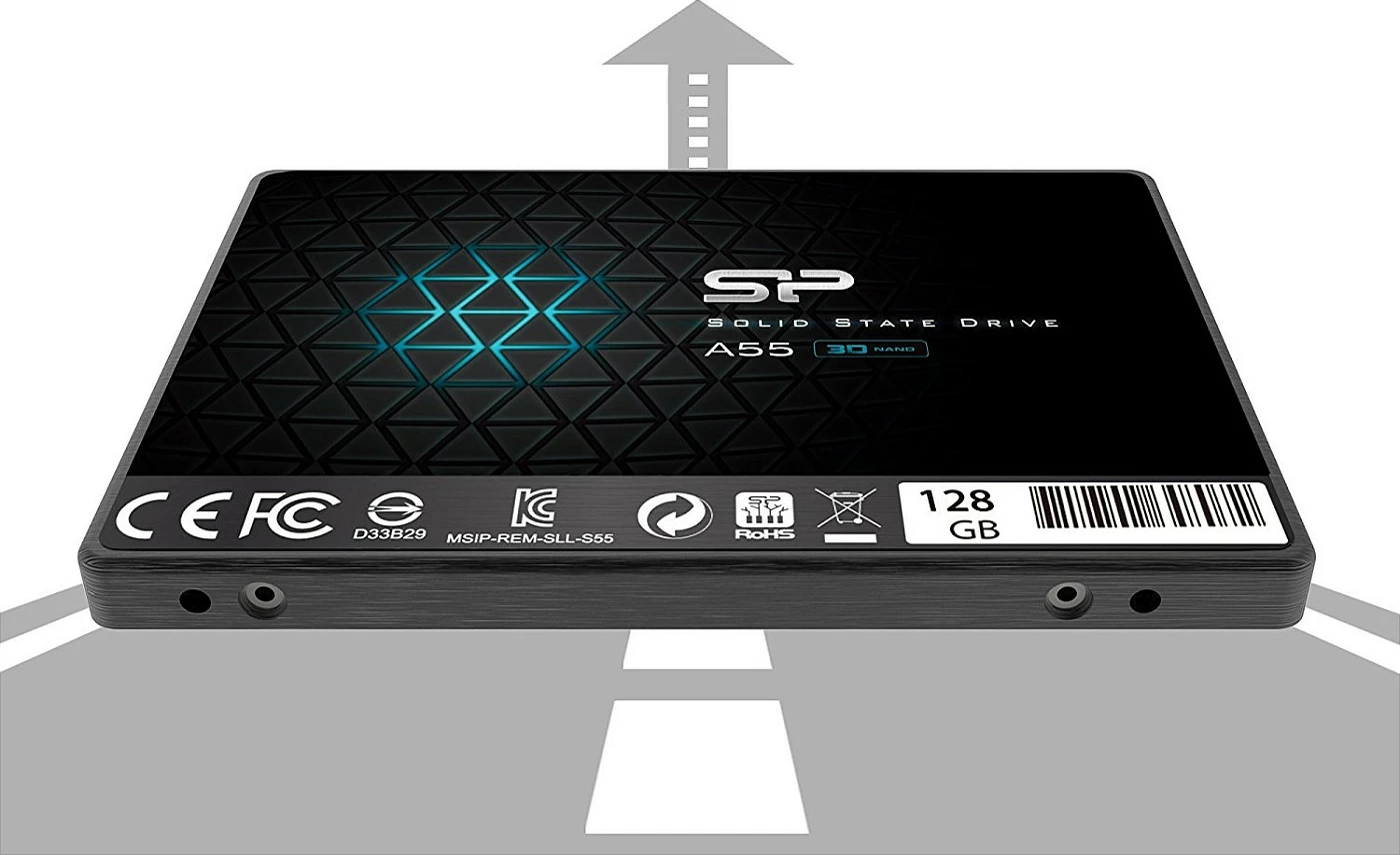 SSD intern Silicon Power A55, 128GB, 2.5" SATA III, i zi