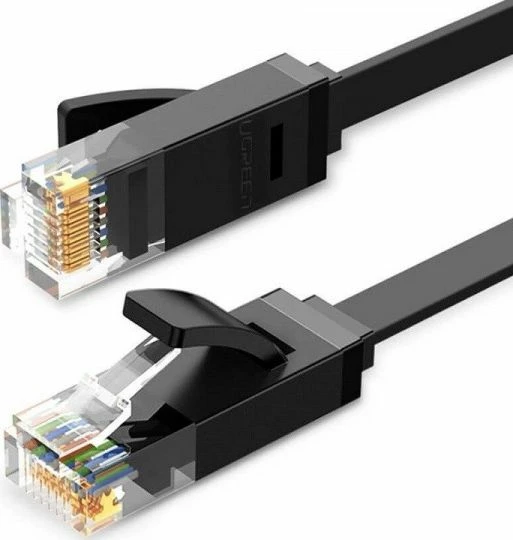 Kabllo Ethernet Ugreen NW102 Cat.6 UTP RJ45-RJ45 8m e zezë