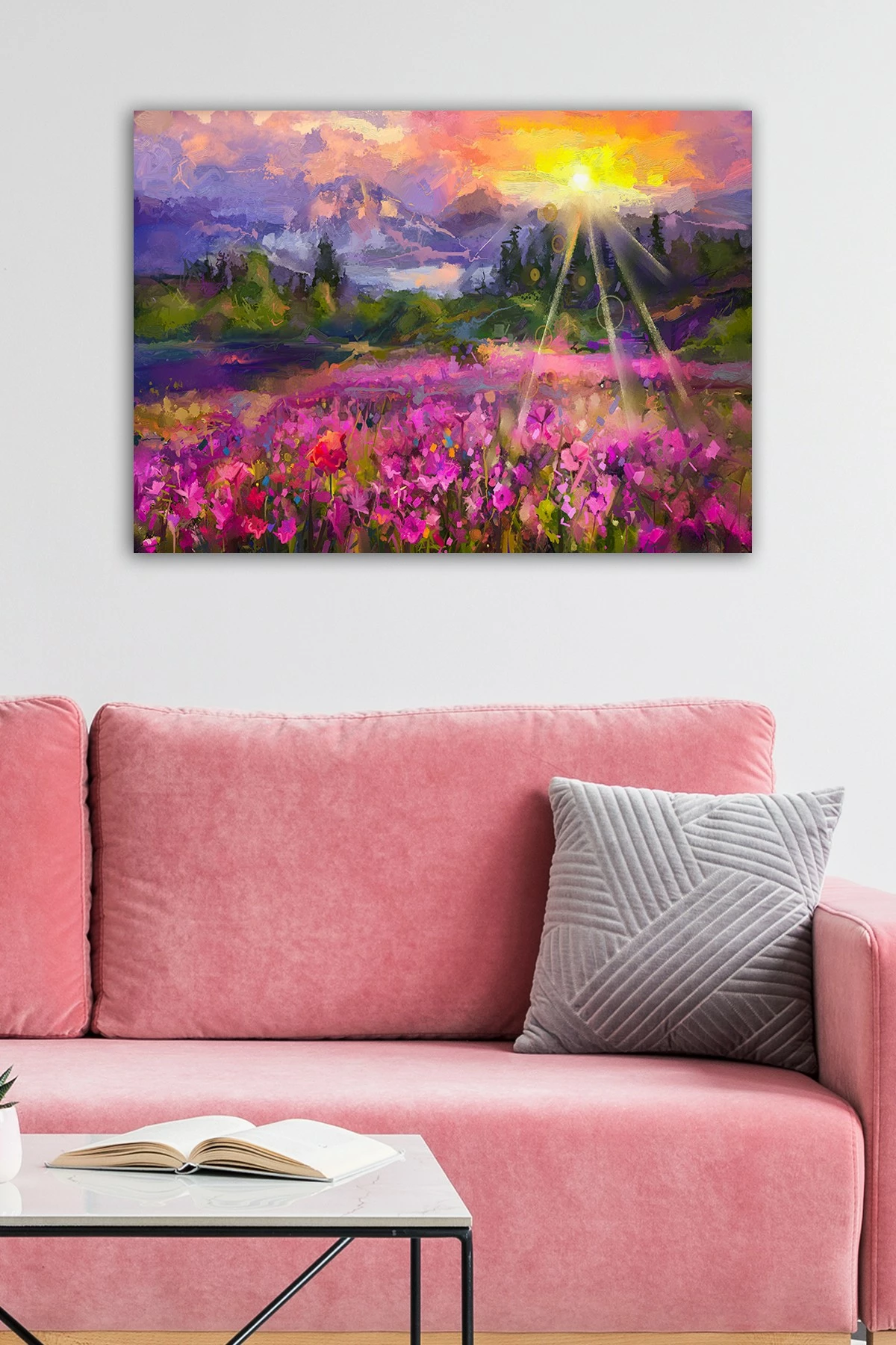 Pikturë dekorative në kanavacë, shumëngjyrëshe, 50x70cm, Wallity 1041139540