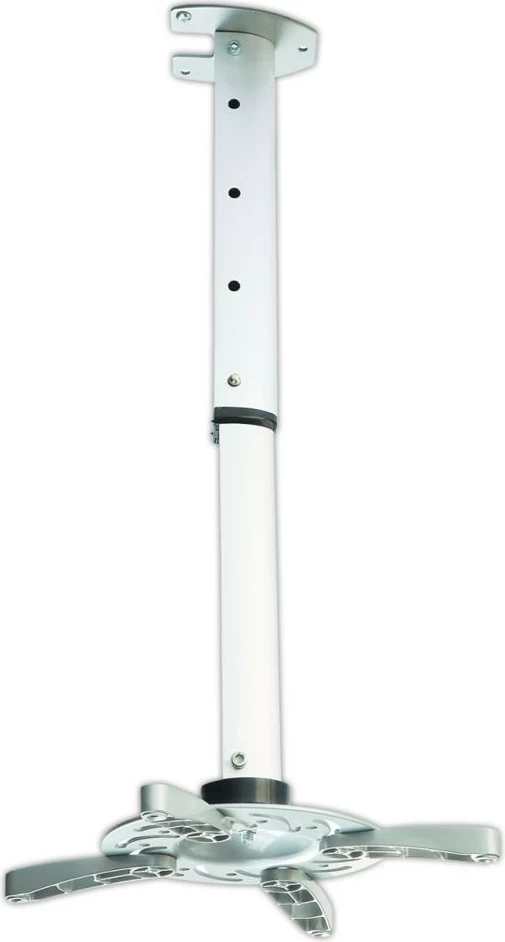 Mbajtës tavani për projektor ART RAMART P-102, universal, çelik, argjend