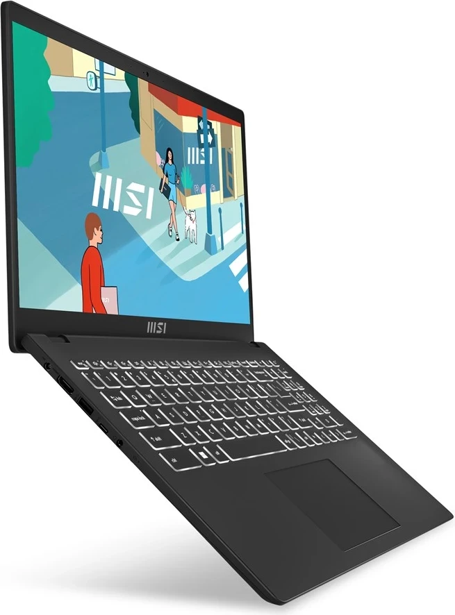 Laptop MSI Modern 15 H C13M-202PL, 15.6", Intel Core i5, 16GB RAM, 512GB SSD, Intel UHD Graphics, i zi