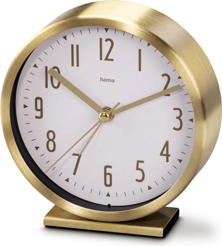 Orë alarmi Hama Skye 222213, analog, 11.3 cm, ari
