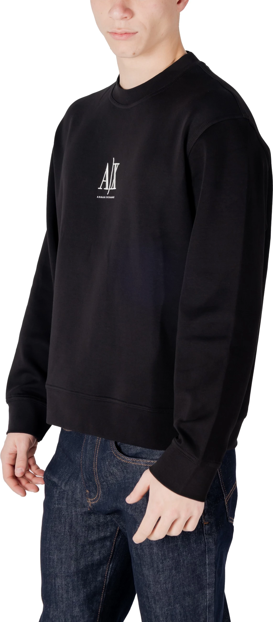 Duks për meshkuj Armani Exchange XM000368 AF10818, i zi [Madhësia: S]