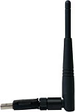 Adapter Wi‑Fi USB LogiLink WL0238, 433 Mbit/s, 802.11ac, antenë e jashtme, i zi