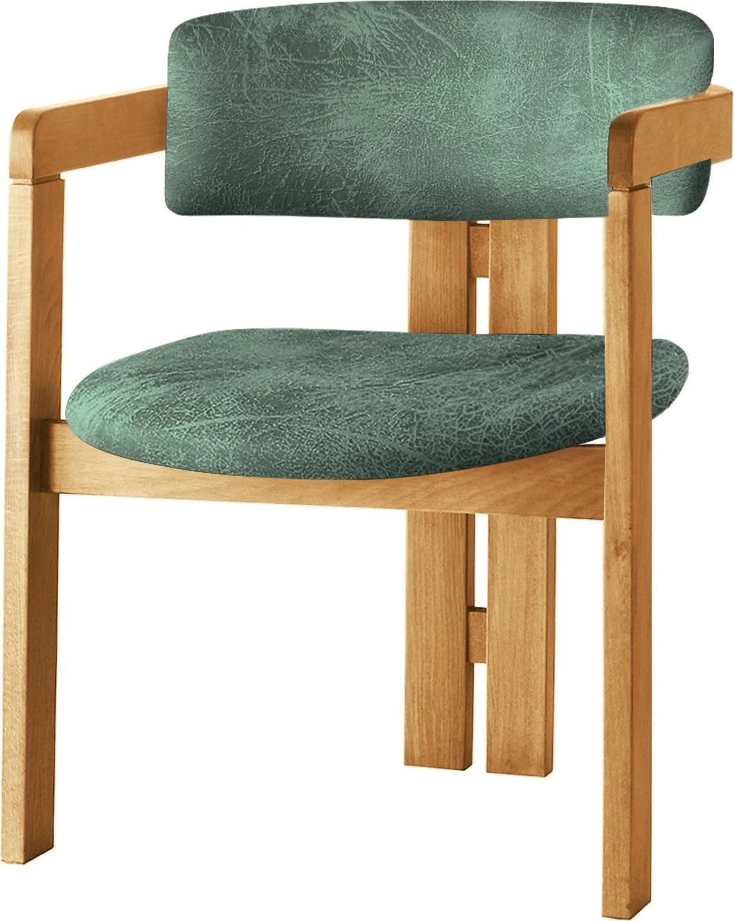 Karrige Skye Decor, ngjyrë lisi dhe e gjelbër, CO - 040