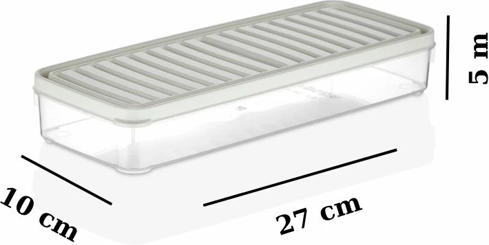 Set kuti për organizim (4 copë), Hermia, VITABOX4'LÜ-BEYAZ, 1L