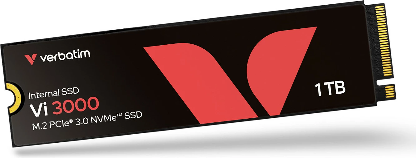 SSD i brendshëm Verbatim Vi3000, M.2 NVMe PCIe 3.0, 1TB, 3100/2200 MB/s