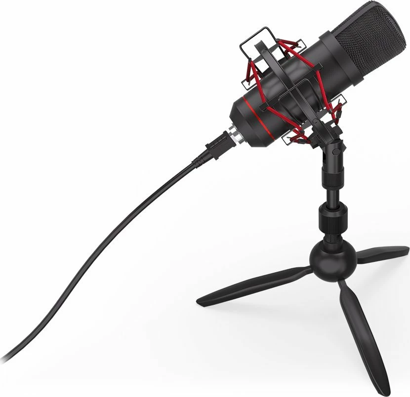 Mikrofon Endorfy Solum T (EY1B002) USB, kardioid, me tripod, i zi