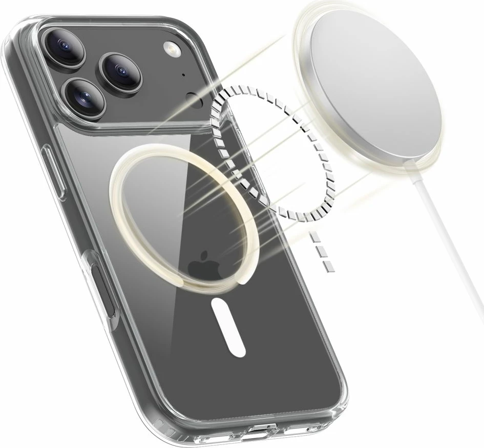 Mbështjellës Tech-Protect FlexAir Hybrid MagSafe për iPhone 17 Pro Max, i tejdukshëm, 1 copë