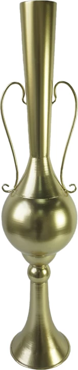 Vazo dekorative Hra Inart metal ngjyrë ari D20.3x94cm