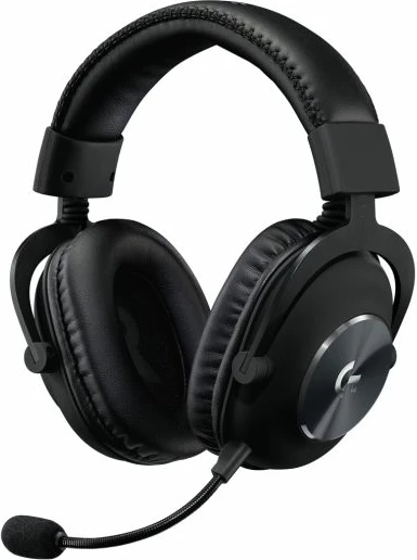 Kufje gaming Logitech G PRO X 981-000818, 7.1, over-ear, me mikrofon BLUE VO!CE, me kabllo 3.5mm/USB-A, të zeza