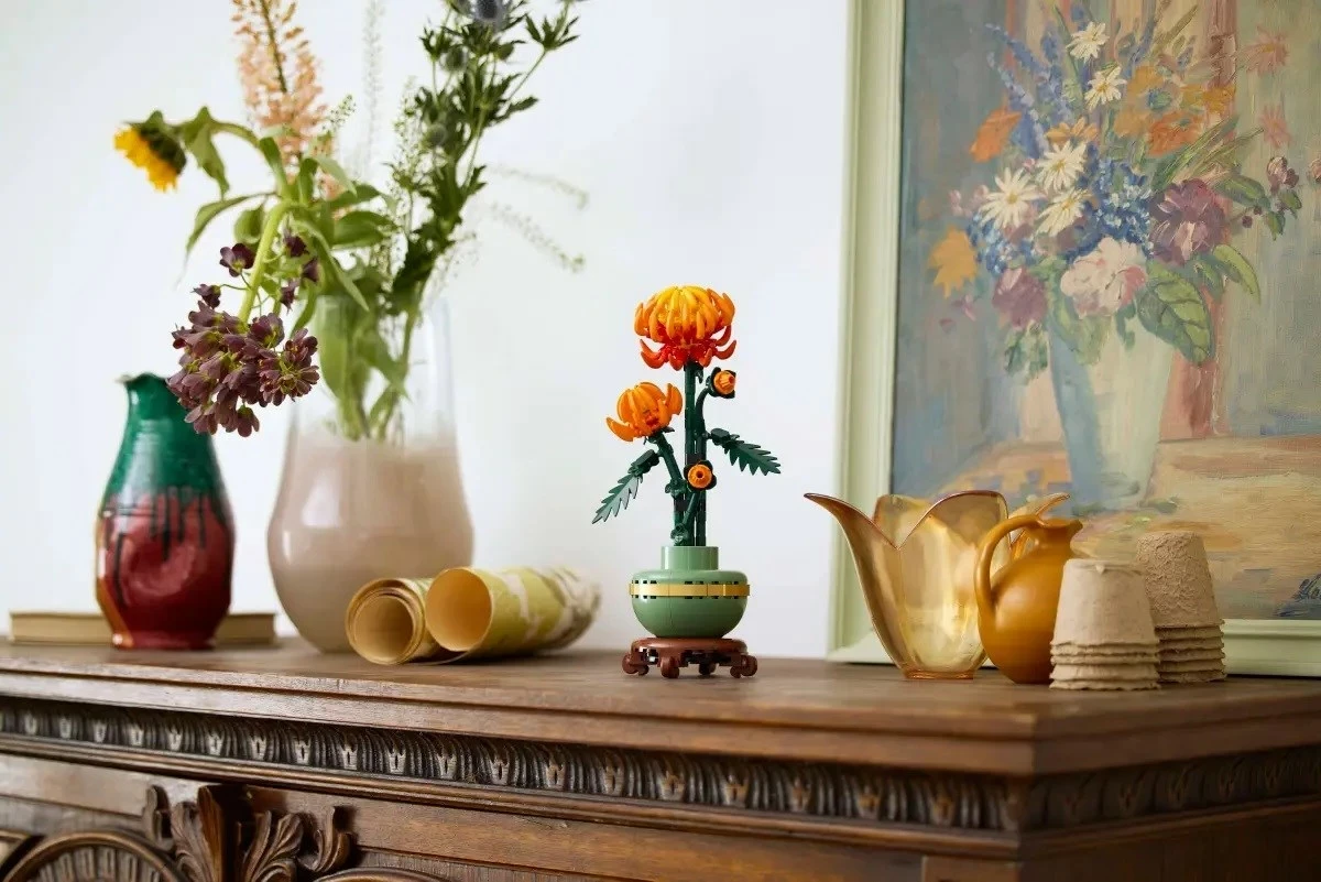 Set LEGO ICONS 10368 Chrysanthemum