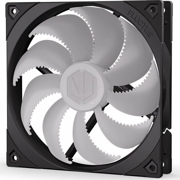 Ventilator kasë PC Endorfy Fluctus 140 PWM ARGB EY4A004, 140mm, 4-pin PWM, 1800 rpm, 1 copë, i zi
