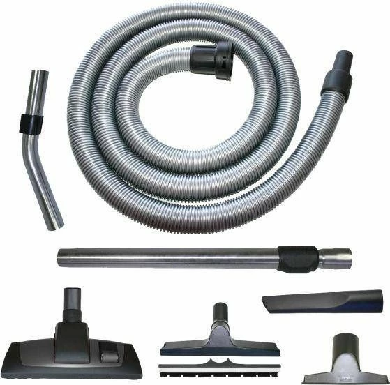 Set aksesorësh për fshesë me korent Starmix HMT sistem 35 mm, zorrë 3.2 m, 7 copë