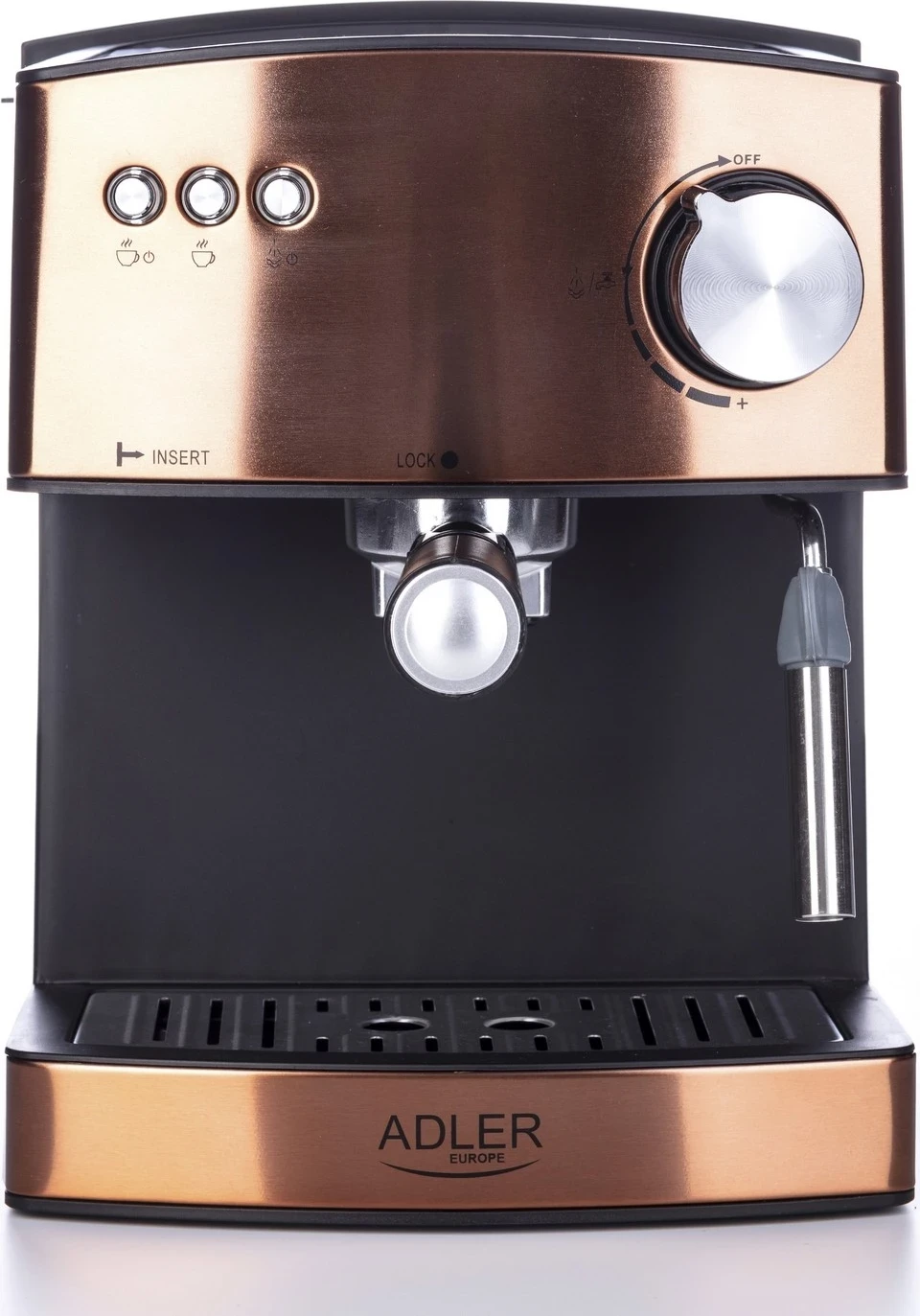 Aparat për kafe Adler, 1.6L, prej çeliku