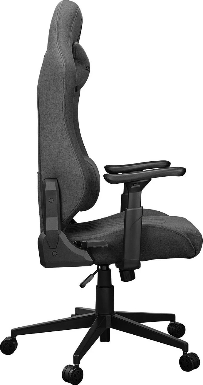 Karrige gaming Cougar Explore Royal Gray F, pëlhurë, 120 kg, rregullim 90-155°, gri/zezë
