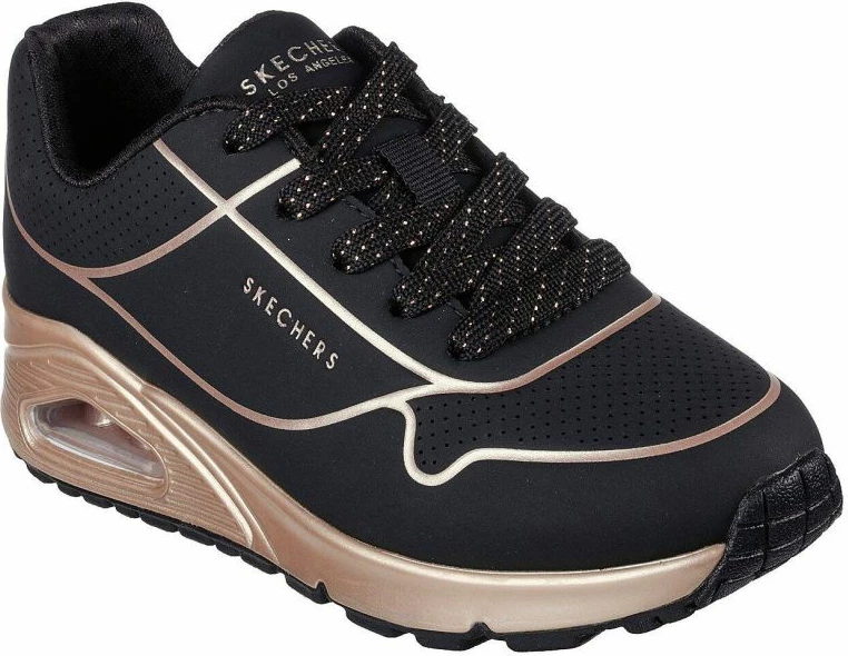 Atlete fëmijë Skechers, të zeza