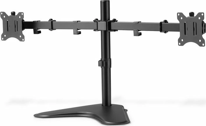 Mbajtës tavoline për 2 monitorë Digitus DA-90401 15"-32" VESA 75x75/100x100 i zi