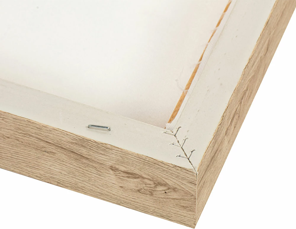 Pikturë dekorative BLACK SEA me kornizë, kanavacë, ngjyrë bezhë, e zezë, natyrale, 80x80x3.8cm