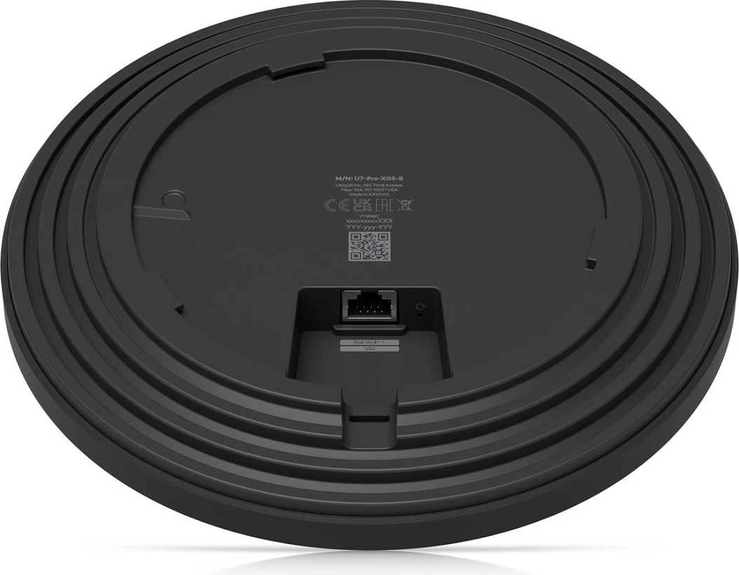 Access point Wi‑Fi Ubiquiti U7 Pro XGS, WiFi 7 tri-band 2.4/5/6 GHz, 10GbE, i zi