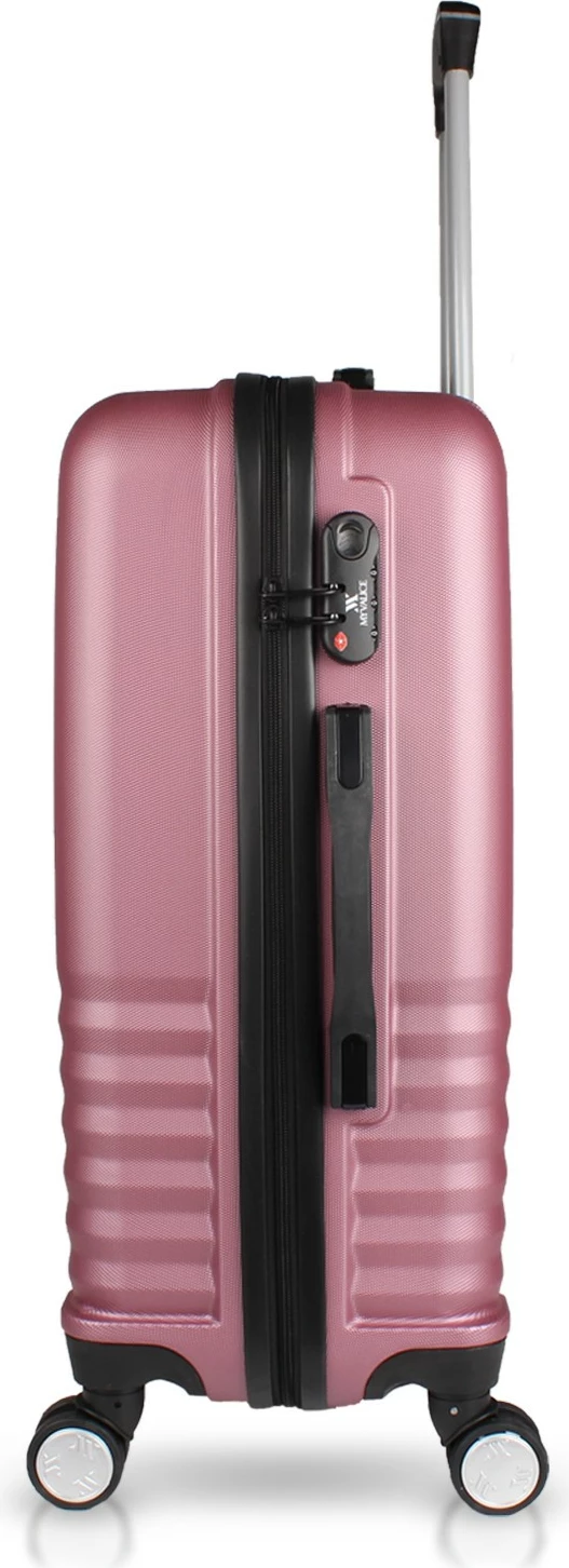 Set valixhesh (2 copë), ngjyrë rozë gold, Zoozie Bags, 8418