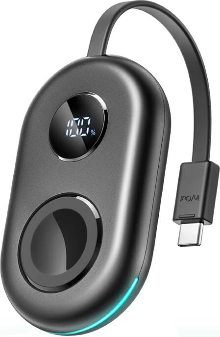 Karikues portativ për Apple Watch Joyroom JR-W09, 2500 mAh, i zi
