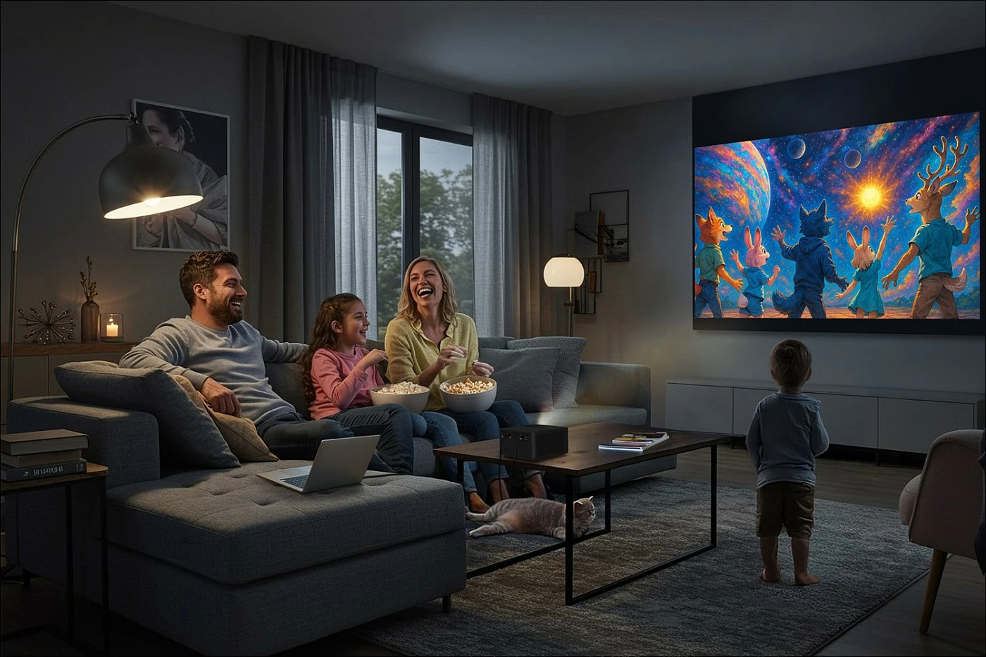 Projektor Optoma Photon Life PK32, Full HD, 1100 lumen, HDR10/HLG, 3D, i zi