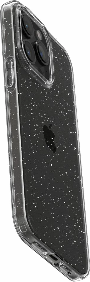 Mbështjellës Spigen Liquid Crystal Glitter për iPhone 15 Pro, Transparent me shkëlqim