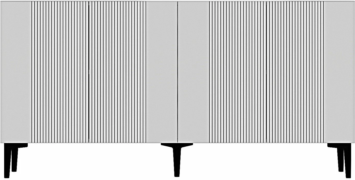 Konsolë moderne, ngjyrë e bardhë, Skye Decor Corsa 150
