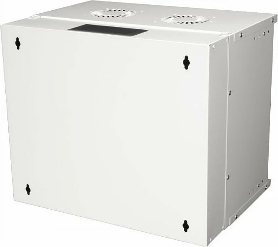 Kabinet rrjeti muror 19" Equip ECO 9U 540x400mm, derë xhami, gri e çelët