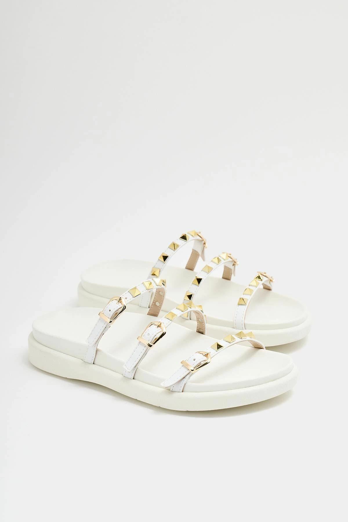 Pantofla për gra, Jumeon, MK1340125YR20-003, e bardhë