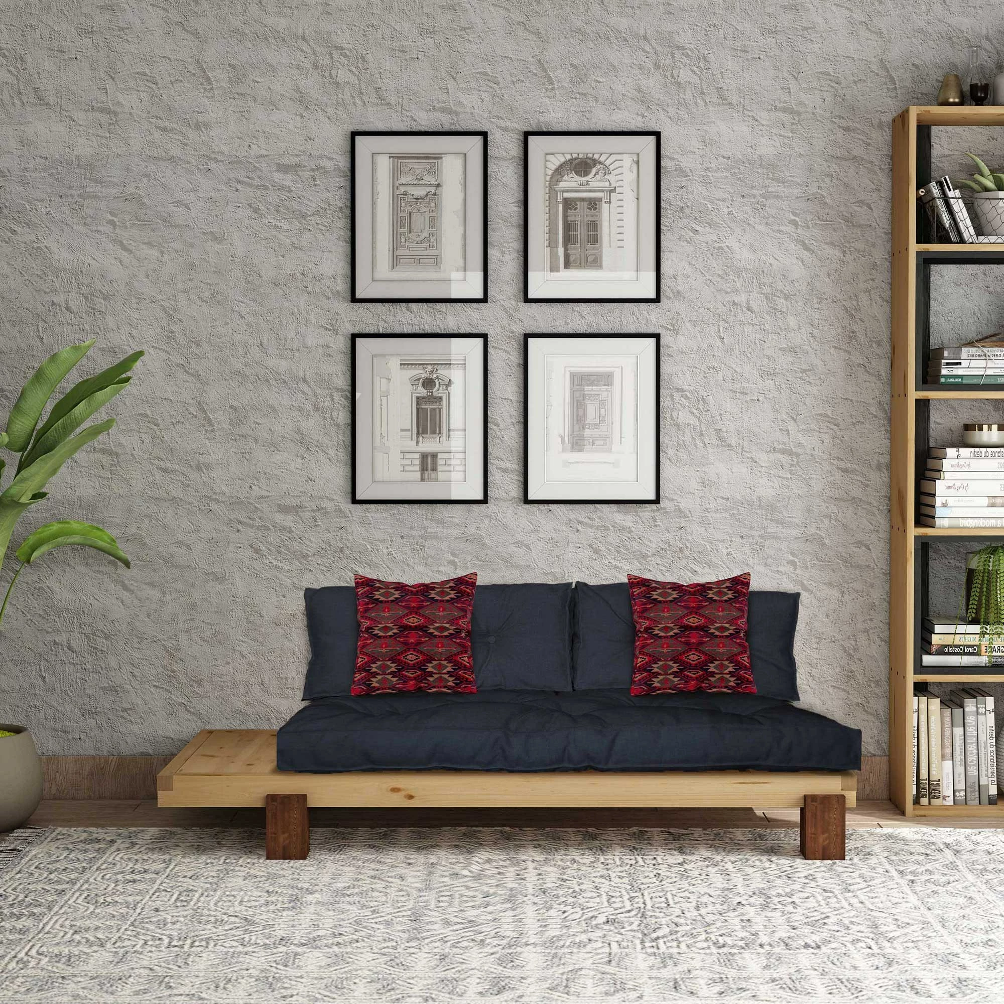 Lounger Atelier del Sofa, natyral dhe antracit, CPT8371-200