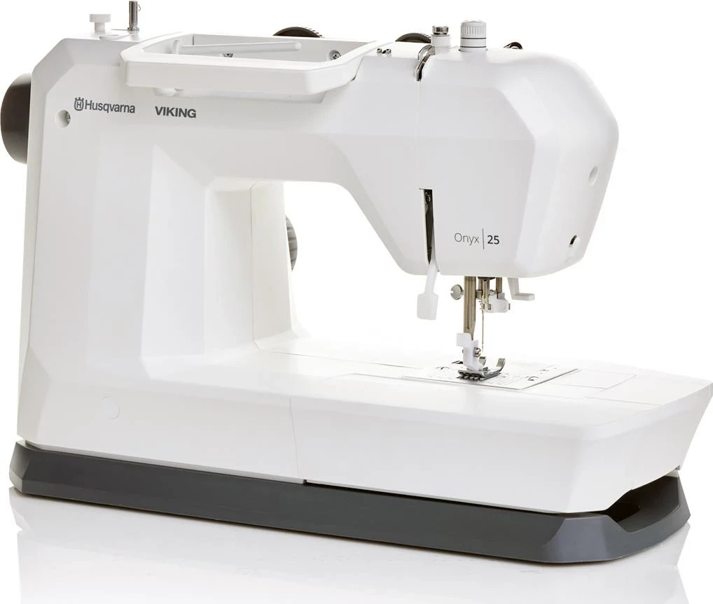 Makine qepëse Husqvarna Onyx 25, mekanike, e bardhë