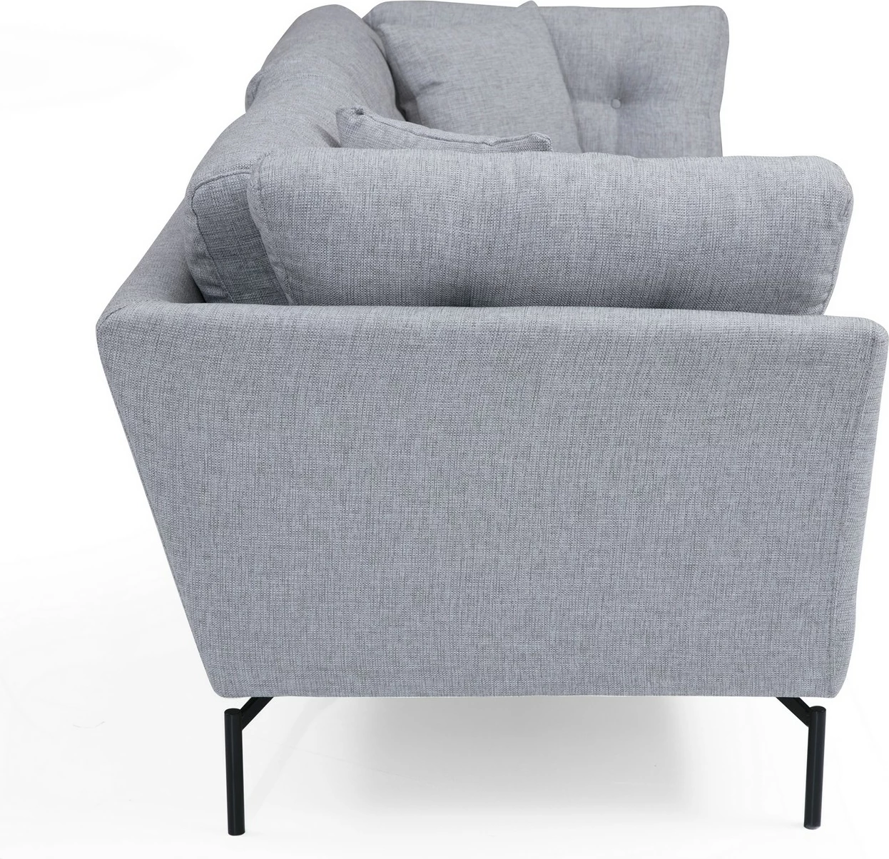 Divan treshe Atelier del Sofa, Mapa 3 vendësh, ngjyrë gri