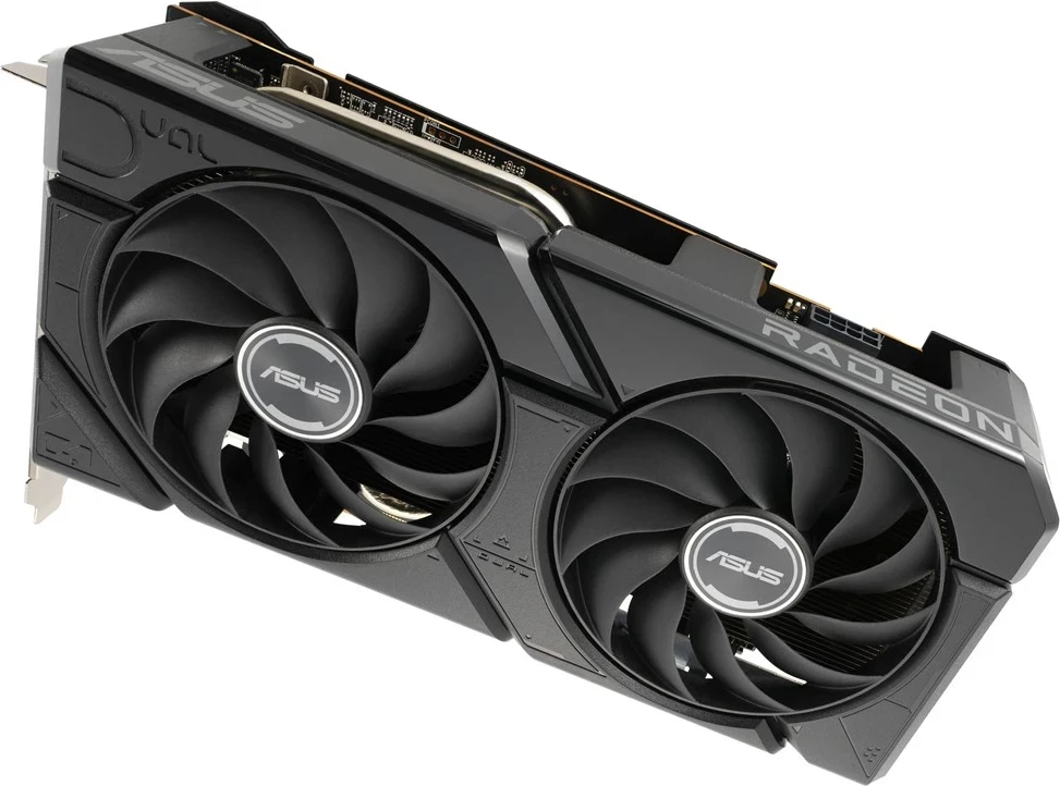 Kartelë grafike ASUS Dual RX7600-O8G-EVO, 8 GB GDDR6, E zezë