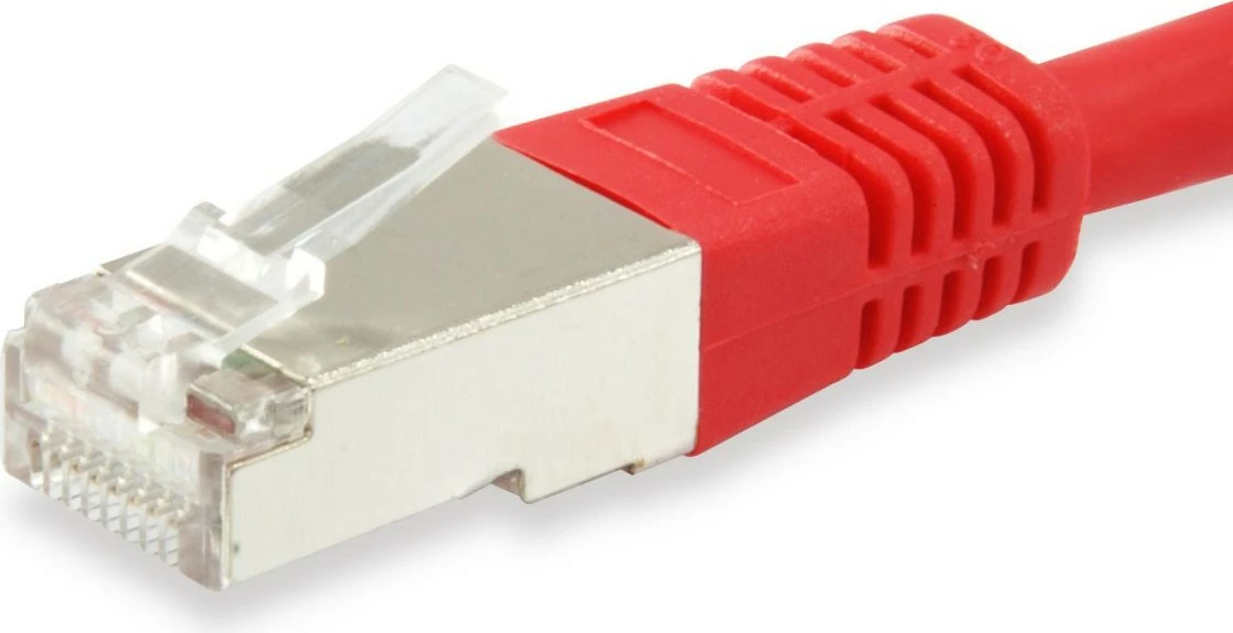 Kabllo rrjeti Equip Cat6a S/FTP 20m kuqe
