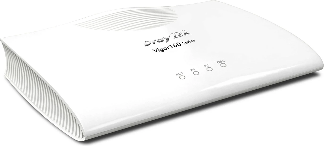 Modem DrayTek Vigor 166, VDSL2/G.fast, 2x Gigabit LAN, i bardhë