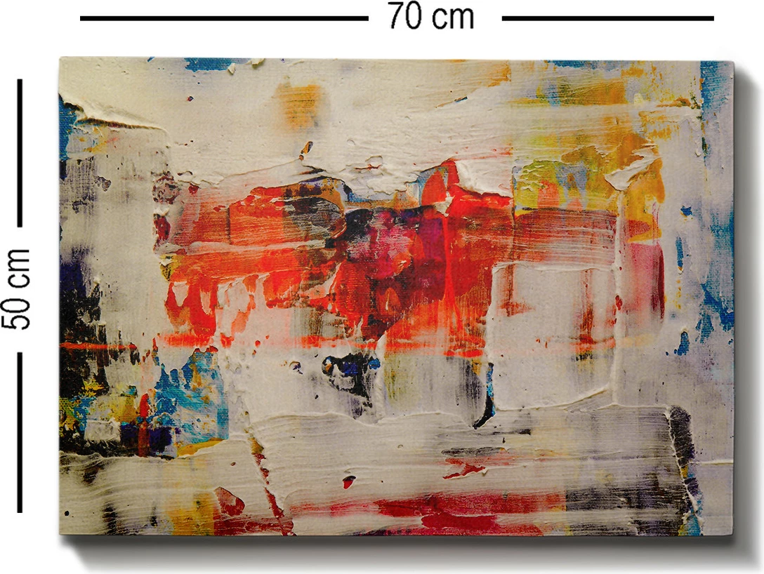 Pikturë dekorative në kanavacë, shumëngjyrëshe, 50x70cm