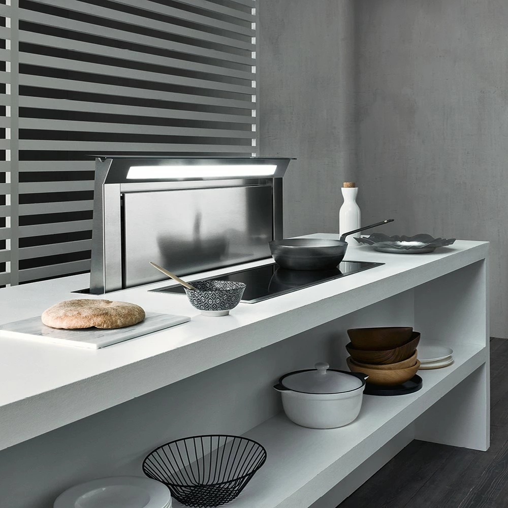 Aspirator FALMEC Down Draft, 90 cm, inox/i zi