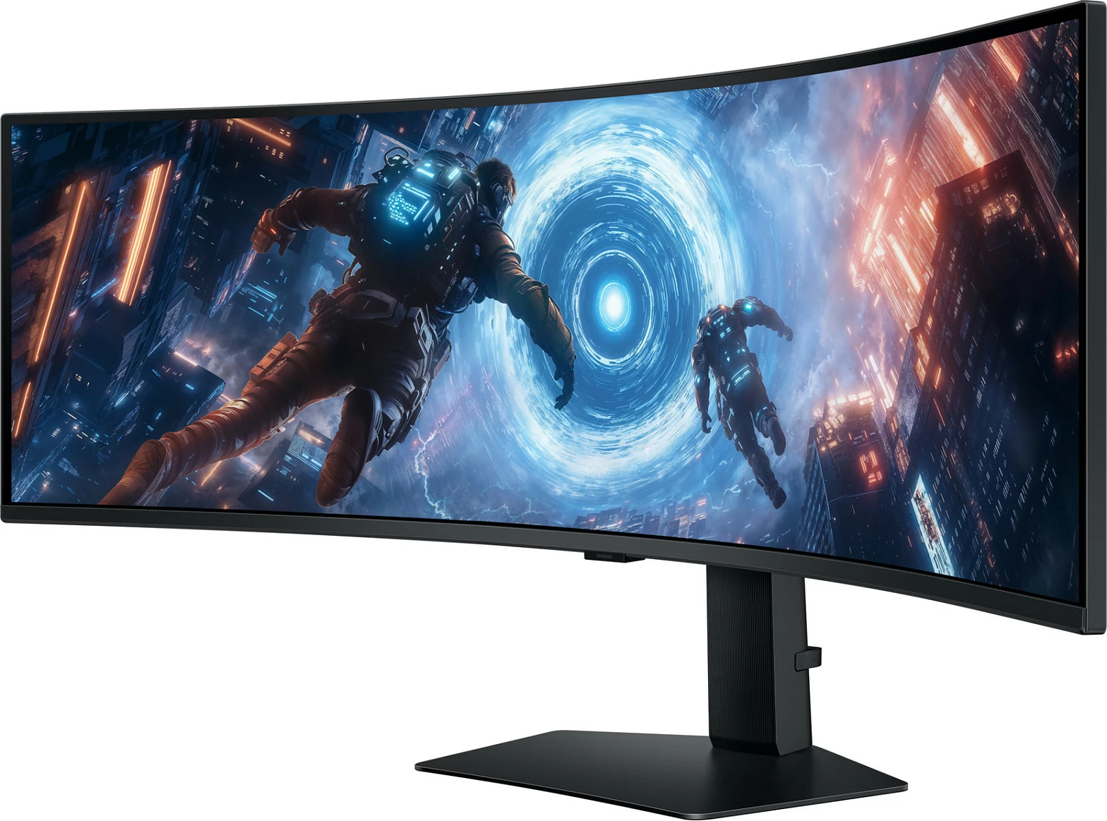 Monitor Samsung Odyssey G9 S49FG912EU, 49", Dual QHD 5120x1440, 1 ms, FreeSync Premium Pro, i zi